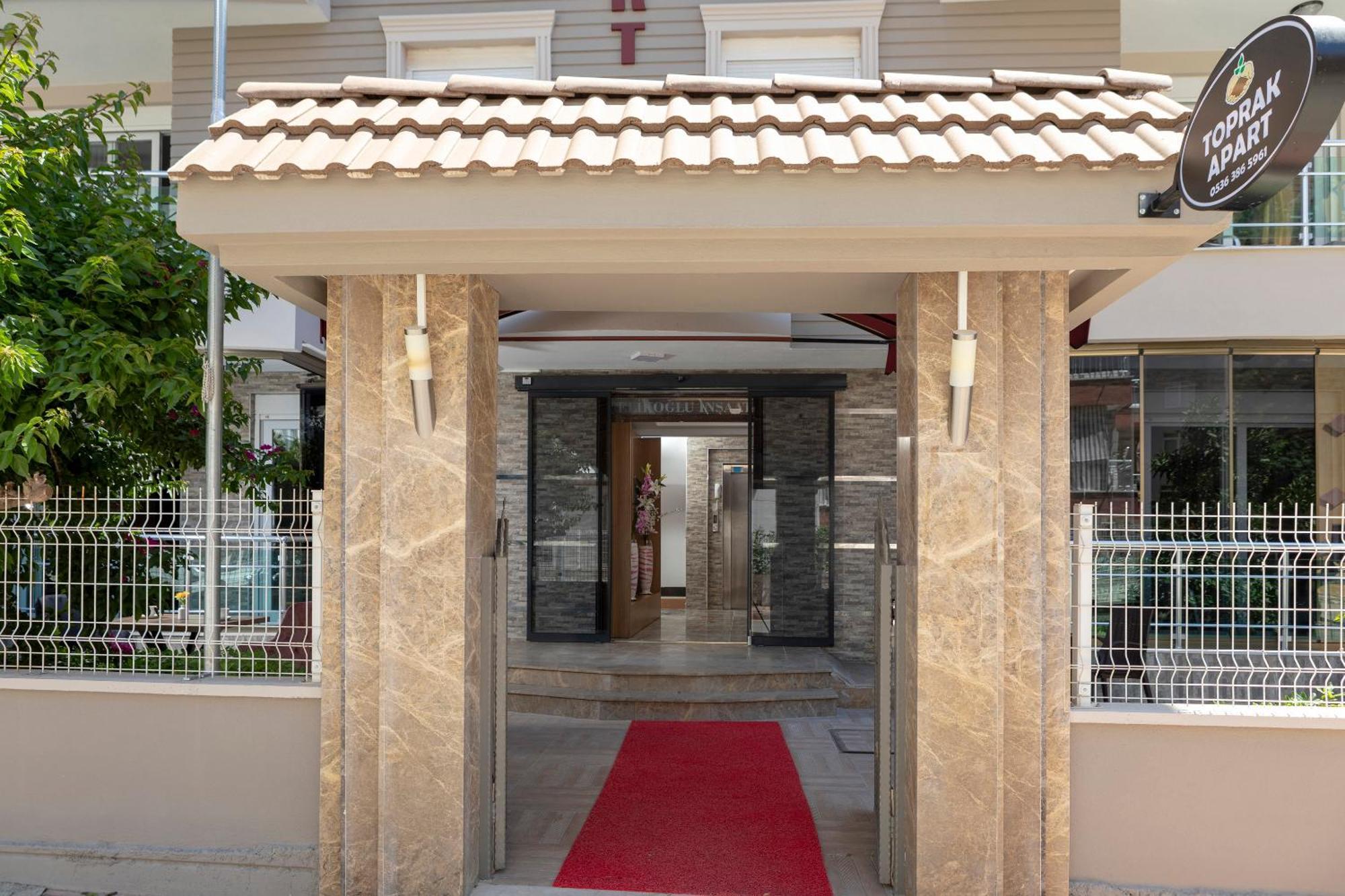 Toprak Apart Otel 安塔利亚 外观 照片